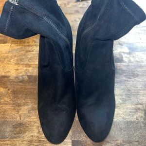 Black Suede Ankle Boots